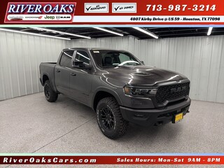 2026 Ram 1500 REBEL CREW CAB 4X4 5'7 BOX Pickup for Sale in Houston, TX at River Oaks Chrysler Jeep Dodge Ram