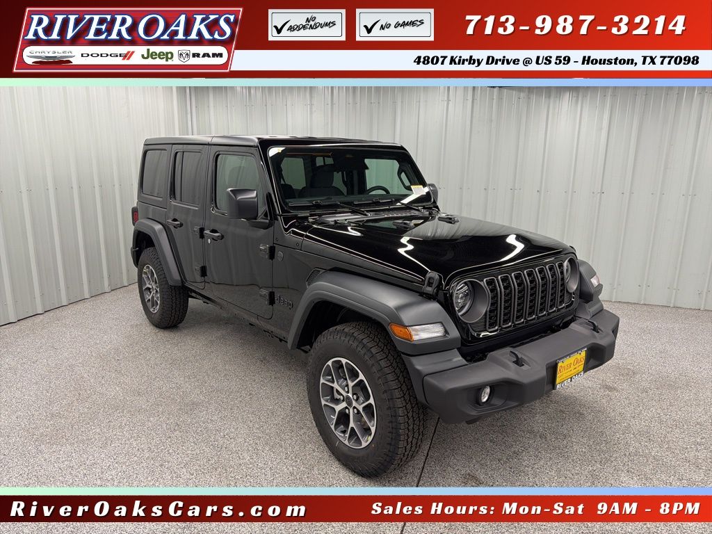 New 2026 Jeep Wrangler 4-DOOR SPORT S