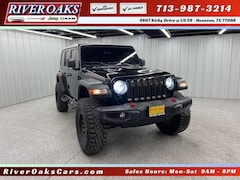 Used 2021 Jeep Wrangler Unlimited Rubicon SUV 1C4HJXFG0MW618595 for Sale in Houston, TX at River Oaks Chrysler Jeep Dodge Ram