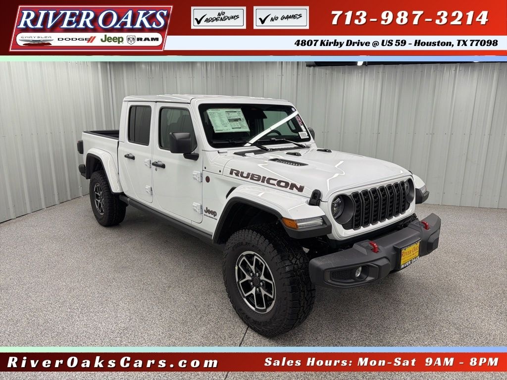 New 2026 Jeep Gladiator RUBICON 4X4 Pickup