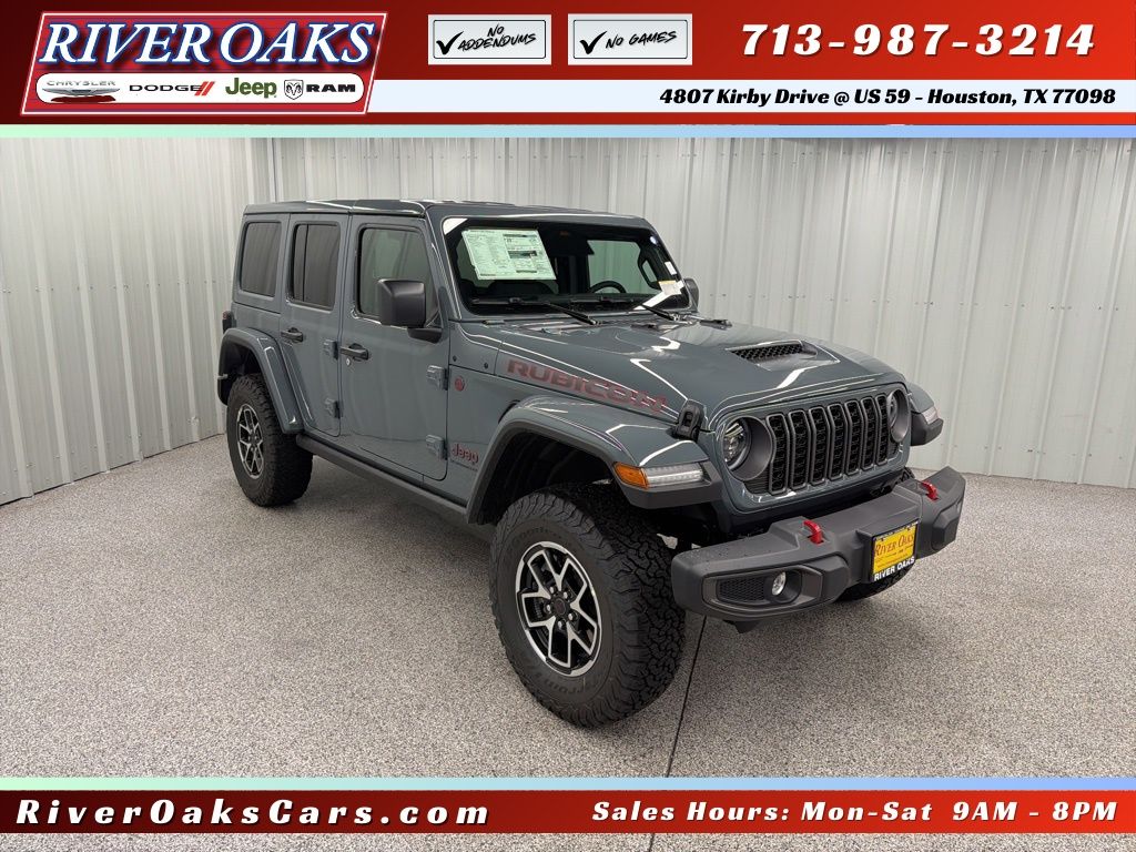 New 2026 Jeep Wrangler 4-DOOR RUBICON
