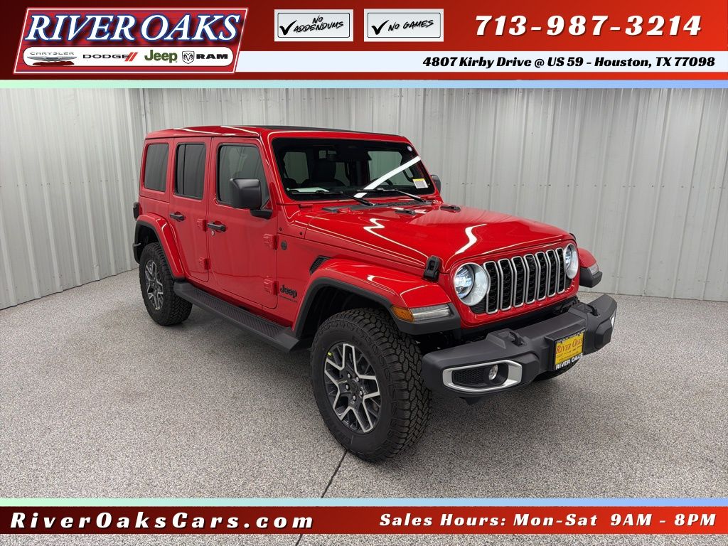 New 2026 Jeep Wrangler 4-DOOR SAHARA