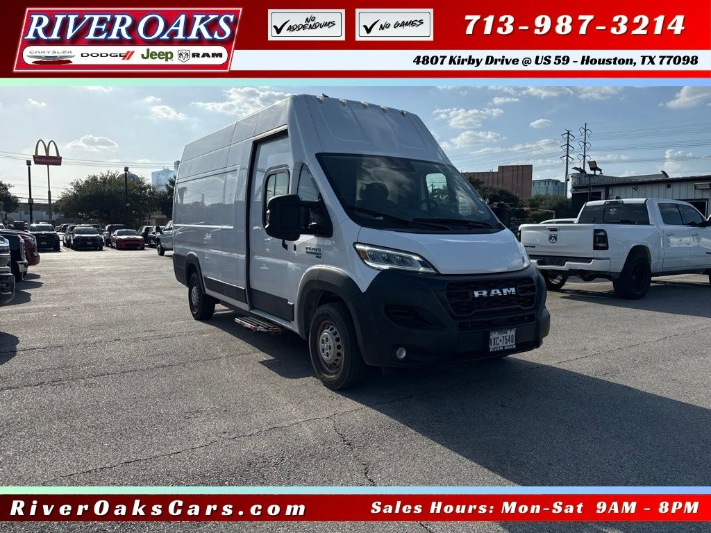 Used 2024 Ram Promaster 3500 EV Super High Roof Van Extended Cargo Van