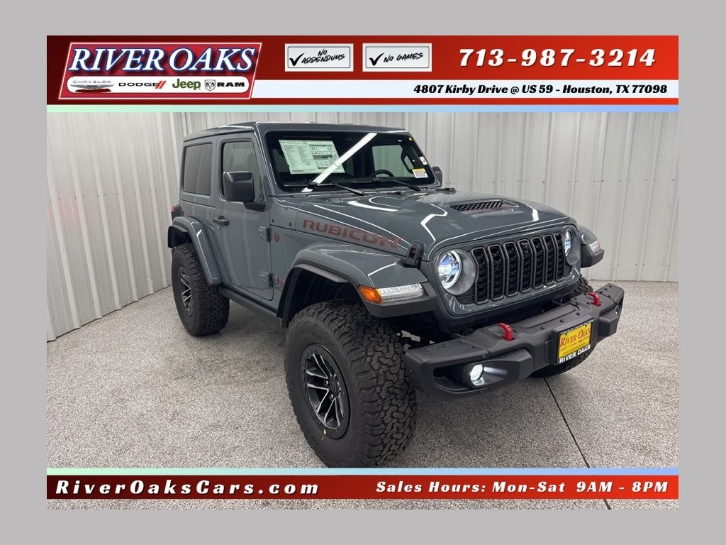 New 2026 Jeep Wrangler 2-DOOR RUBICON X Sport Utility
