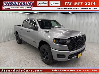 2025 Ram 1500 TRADESMAN CREW CAB 4X4 5'7 BOX Pickup for Sale in Houston, TX at River Oaks Chrysler Jeep Dodge Ram