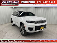 Used 2025 Jeep Grand Cherokee L Summit SUV 1C4RJKEG0S8702717 for Sale in Houston, TX at River Oaks Chrysler Jeep Dodge Ram
