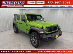 2025 Jeep Wrangler 4-DOOR SPORT S Sport Utility for Sale in Houston, TX at River Oaks Chrysler Jeep Dodge Ram