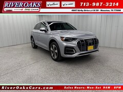 Used 2023 Audi Q5 40 Premium Plus SUV WA1BBAFY5P2099493 for Sale in Houston, TX at River Oaks Chrysler Jeep Dodge Ram