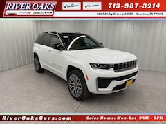 2026 Jeep Grand Cherokee SUMMIT 4X4 Sport Utility for Sale in Houston, TX at River Oaks Chrysler Jeep Dodge Ram