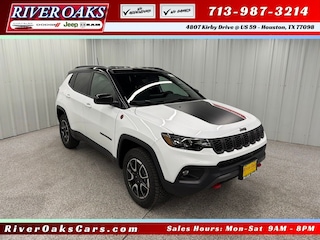 New 2026 Jeep Compass TRAILHAWK 4X4 Sport Utility for Sale in Houston, TX at River Oaks Chrysler Jeep Dodge Ram