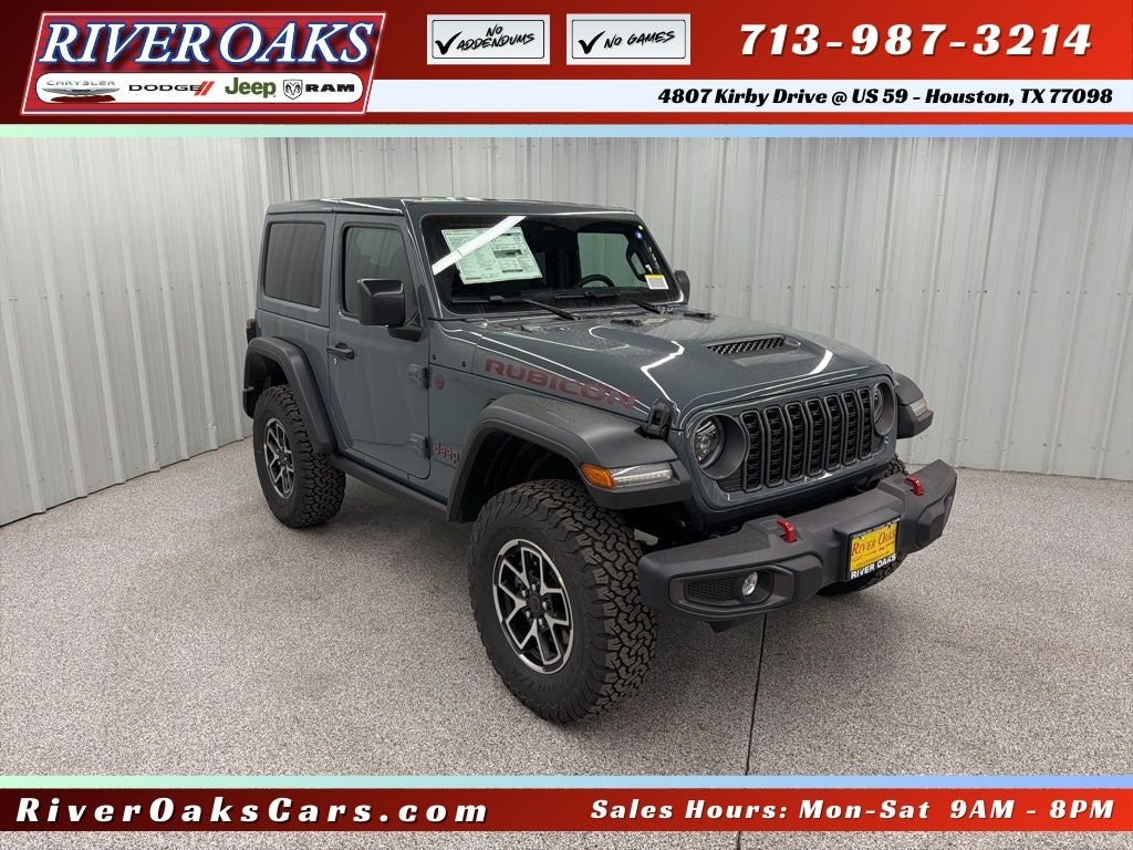 New 2026 Jeep Wrangler 2-DOOR RUBICON Sport Utility