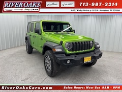 Used 2025 Jeep Wrangler Sport S SUV 1C4PJXDG0SW535096 for Sale in Houston, TX at River Oaks Chrysler Jeep Dodge Ram