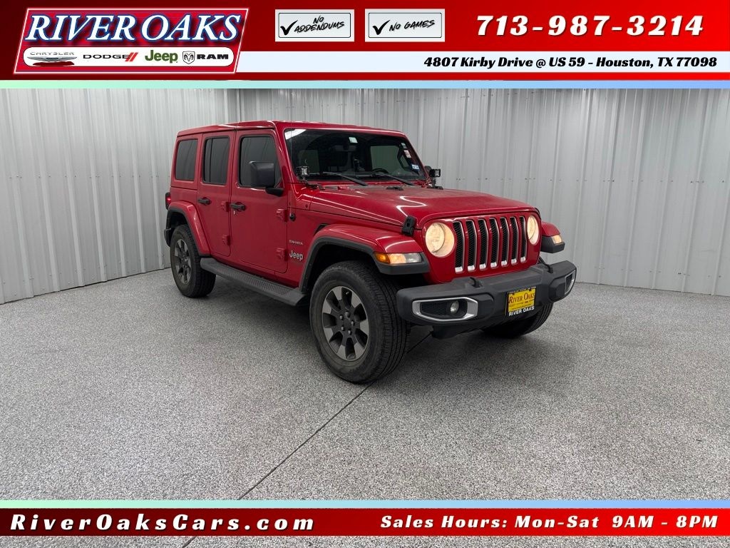 Used 2018 Jeep Wrangler Unlimited Sahara SUV