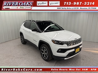 New 2026 Jeep Compass LIMITED 4X4 Sport Utility for Sale in Houston, TX at River Oaks Chrysler Jeep Dodge Ram