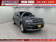 Used 2023 Jeep Grand Cherokee Summit 4xe SUV 1C4RJYE61P8903866 for Sale in Houston, TX at River Oaks Chrysler Jeep Dodge Ram