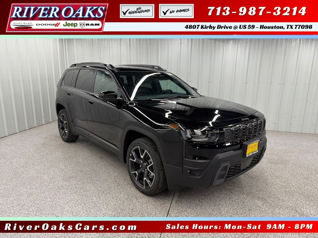 New 2026 Jeep Cherokee OVERLAND 4X4 Sport Utility