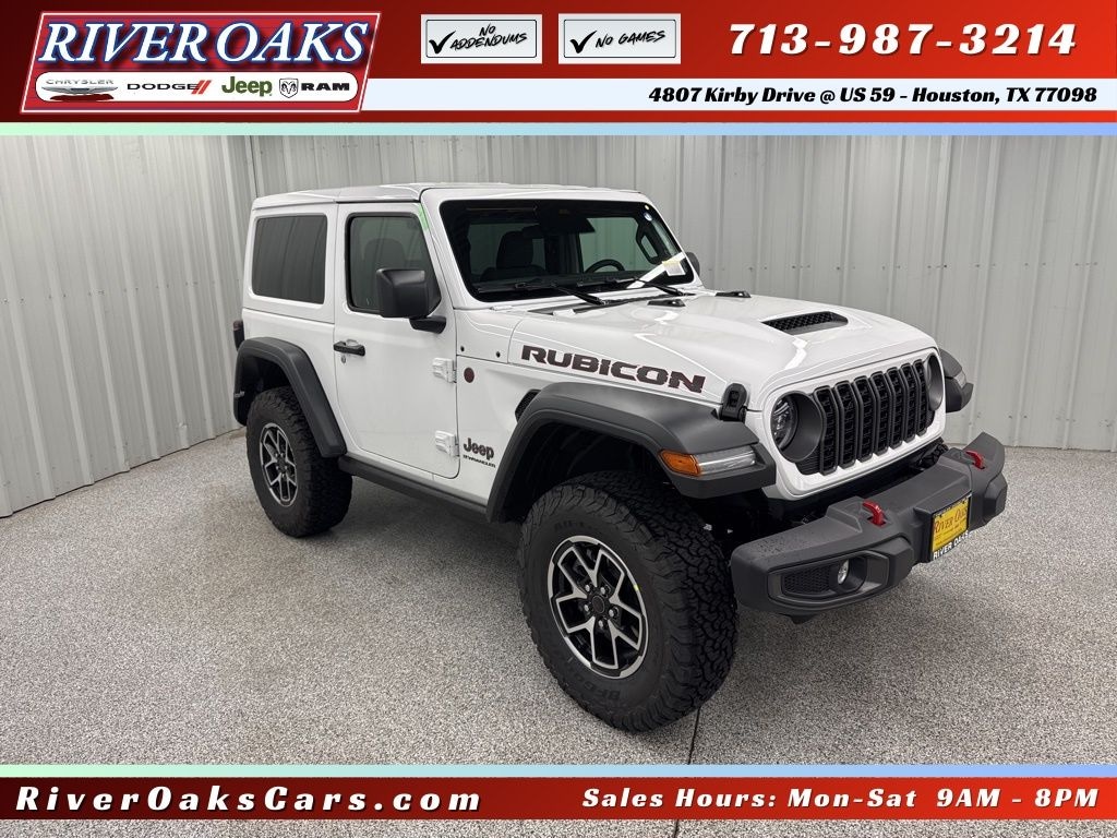 New 2026 Jeep Wrangler 2-DOOR RUBICON Sport Utility