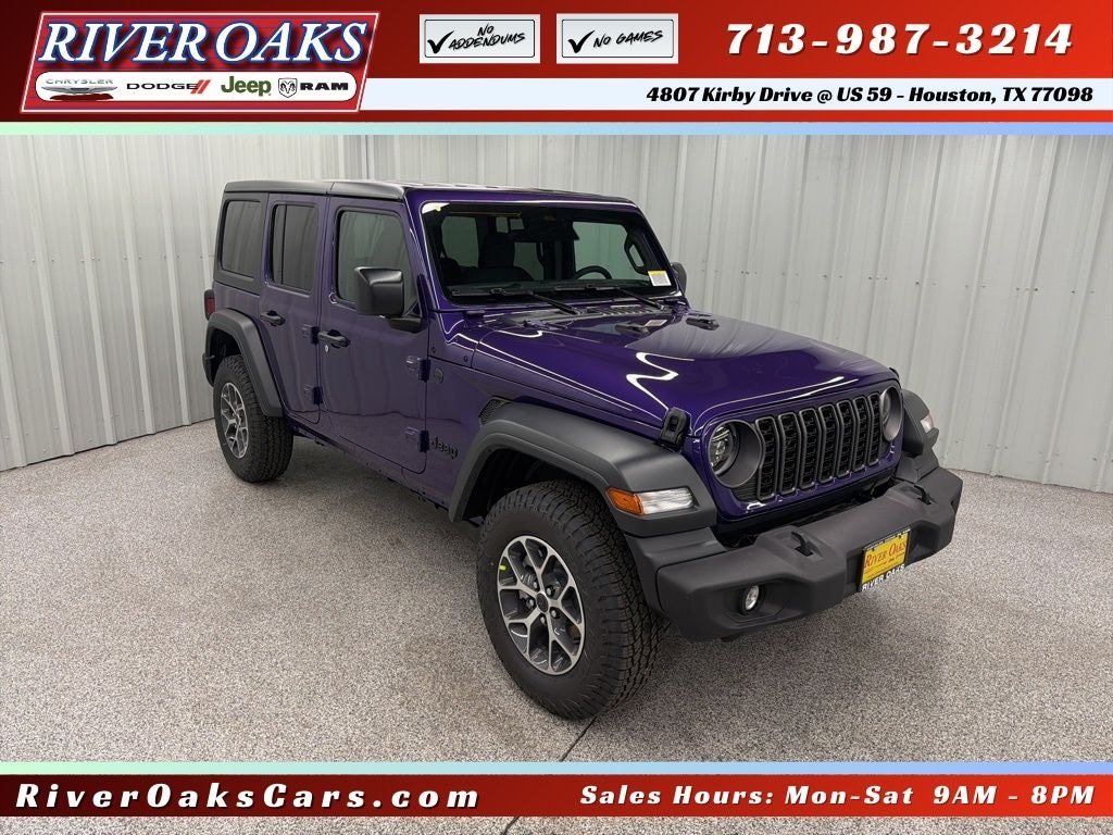 New 2026 Jeep Wrangler 4-DOOR SPORT S Sport Utility