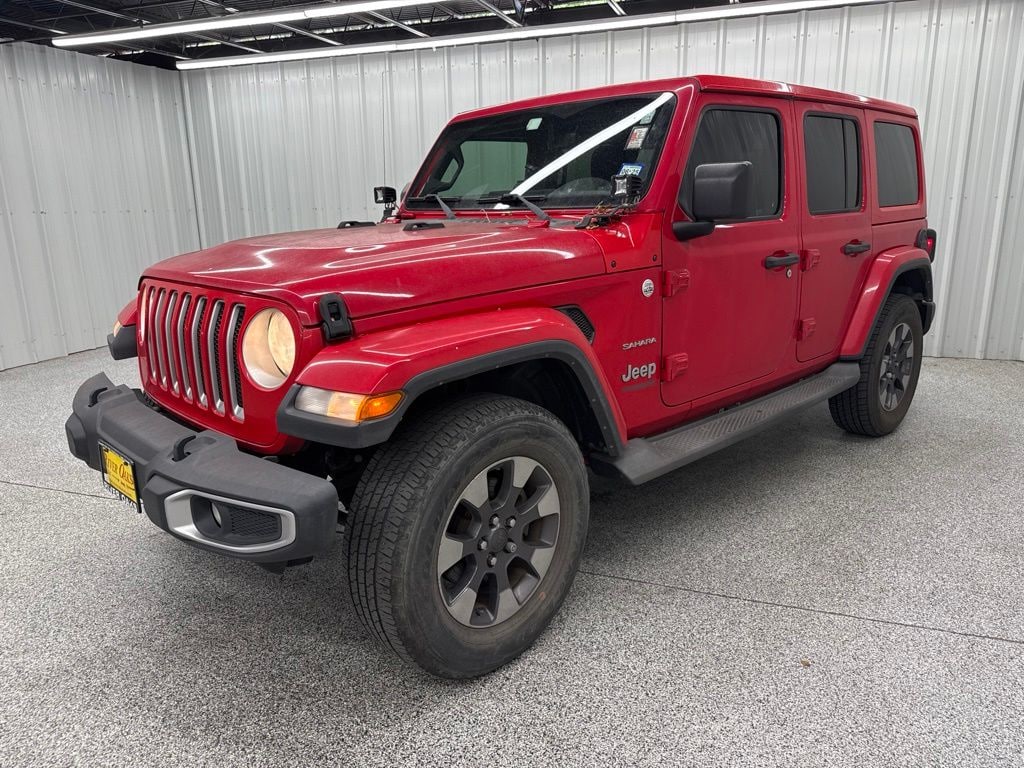 Used 2018 Jeep Wrangler Unlimited Sahara SUV
