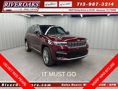 Used 2024 Jeep Grand Cherokee Summit SUV 1C4RJHEG1R8506203 for Sale in Houston, TX at River Oaks Chrysler Jeep Dodge Ram