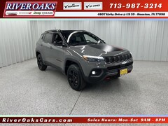 Used 2023 Jeep Compass Trailhawk SUV 3C4NJDDN5PT573778 for Sale in Houston, TX at River Oaks Chrysler Jeep Dodge Ram