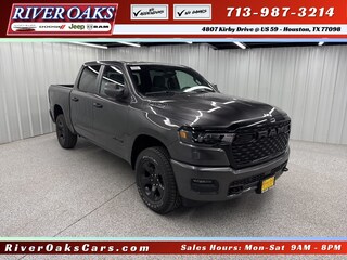 2025 Ram 1500 TRADESMAN CREW CAB 4X4 5'7 BOX Pickup for Sale in Houston, TX at River Oaks Chrysler Jeep Dodge Ram