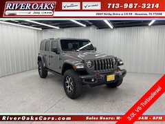 Used 2022 Jeep Wrangler Unlimited Rubicon SUV 1C4JJXFM9NW123112 for Sale in Houston, TX at River Oaks Chrysler Jeep Dodge Ram