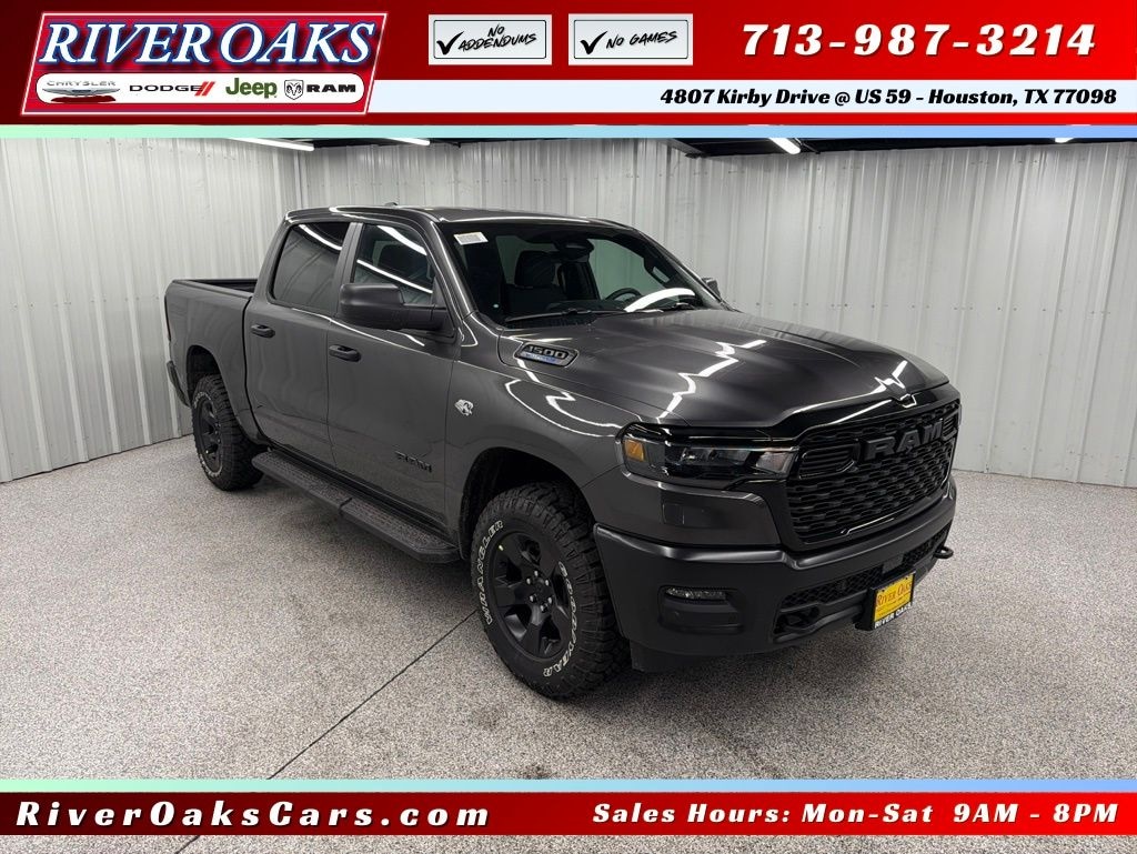 New 2026 Ram 1500 WARLOCK CREW CAB 4X4 5'7 BOX Pickup
