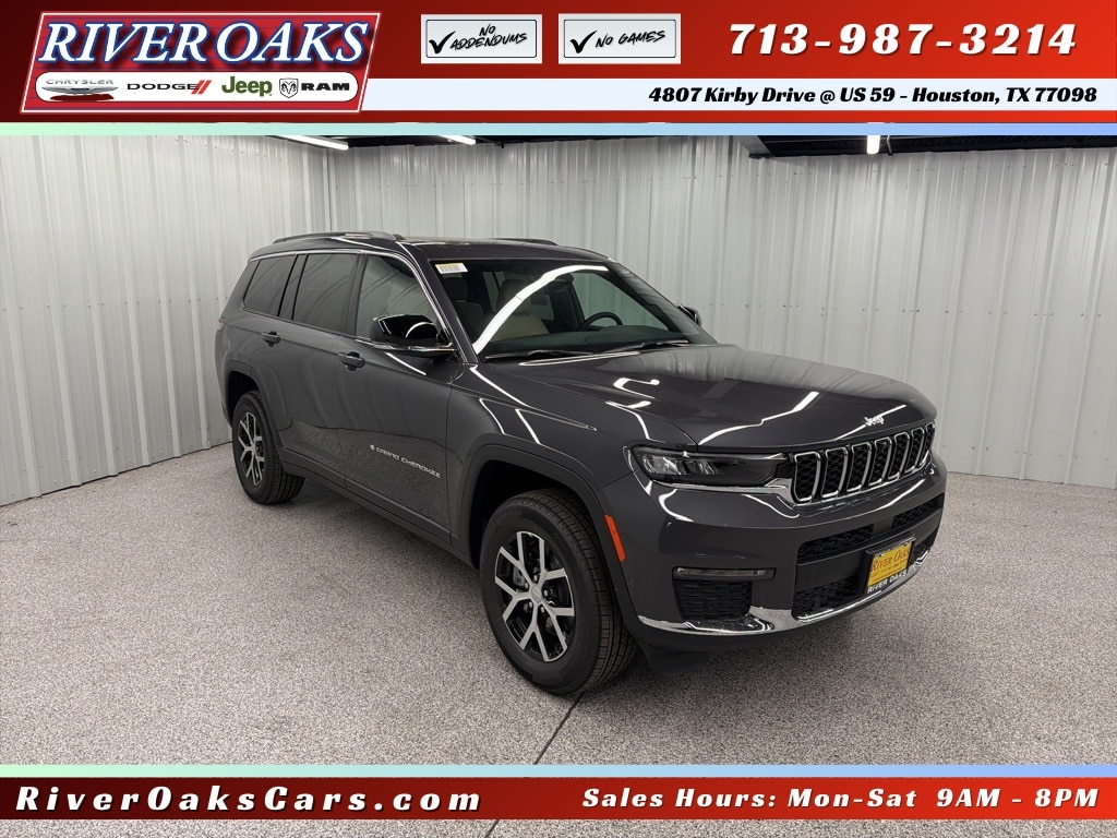 New 2025 Jeep Grand Cherokee L LIMITED 4X4 Sport Utility