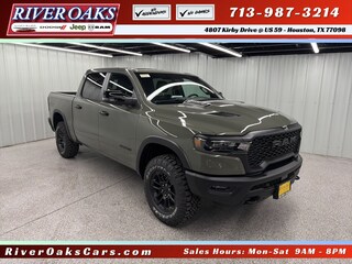 2026 Ram 1500 REBEL CREW CAB 4X4 5'7 BOX Pickup for Sale in Houston, TX at River Oaks Chrysler Jeep Dodge Ram