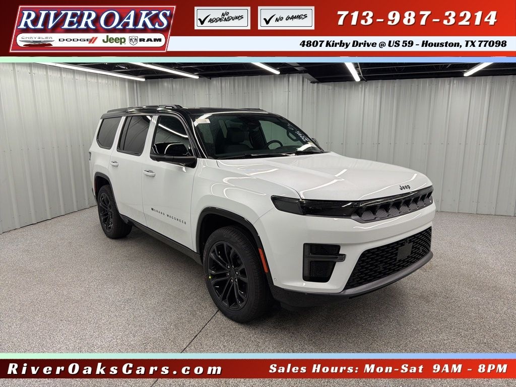 New 2026 Jeep Grand Wagoneer SUMMIT OBSIDIAN 4X4 Sport Utility