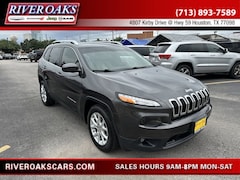 Used 2017 Jeep Cherokee Latitude SUV 1C4PJLCS0HW541276 for Sale in Houston, TX at River Oaks Chrysler Jeep Dodge Ram