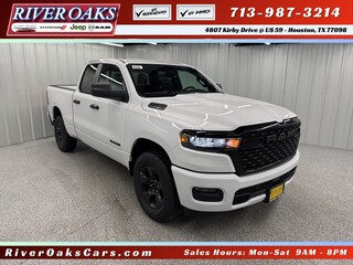 2025 Ram 1500 TRADESMAN QUAD CAB 4X4 6'4 BOX Pickup for Sale in Houston, TX at River Oaks Chrysler Jeep Dodge Ram