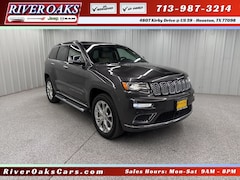 Used 2021 Jeep Grand Cherokee Summit SUV 1C4RJFJG6MC668974 for Sale in Houston, TX at River Oaks Chrysler Jeep Dodge Ram