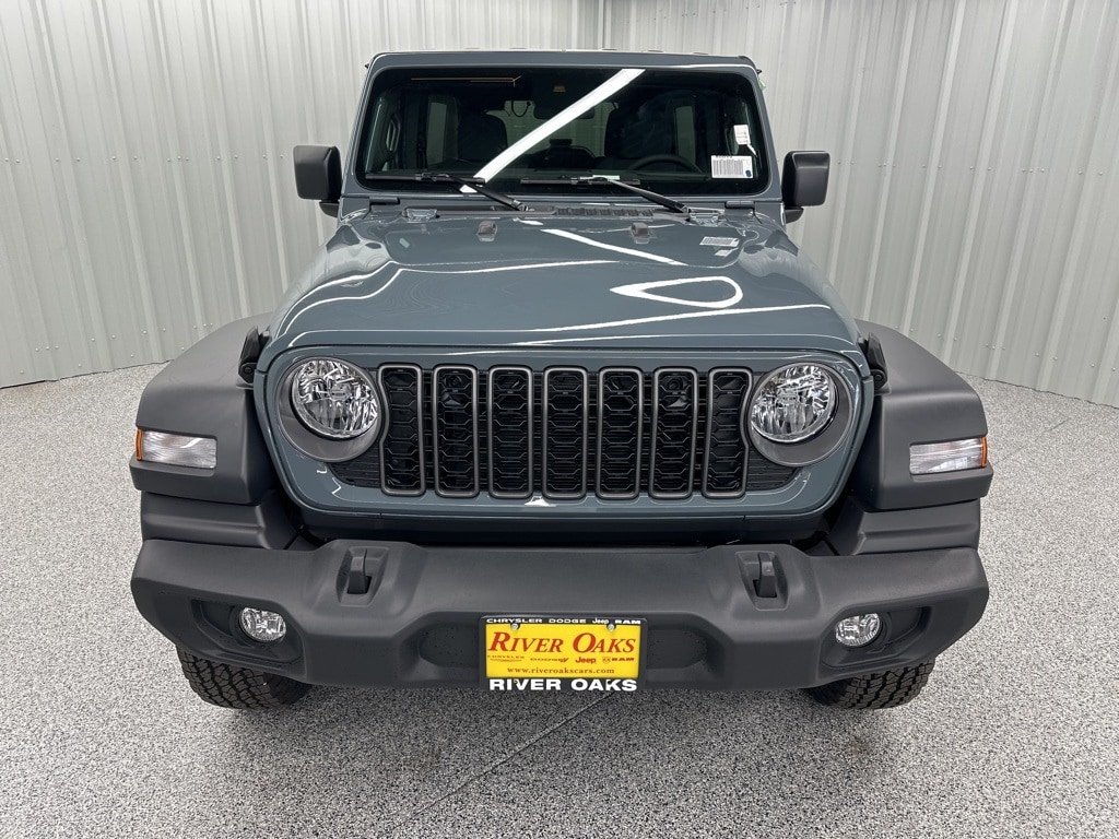 Used 2025 Jeep Wrangler 4-Door Sport S with VIN 1C4PJXDG8SW502279 for sale in Houston, TX