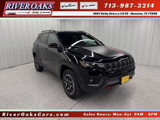 New 2025 Jeep Compass TRAILHAWK 4X4 Sport Utility for Sale in Houston, TX at River Oaks Chrysler Jeep Dodge Ram