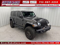 Used 2021 Jeep Wrangler Unlimited Rubicon 392 SUV 1C4JJXSJ7MW735769 for Sale in Houston, TX at River Oaks Chrysler Jeep Dodge Ram