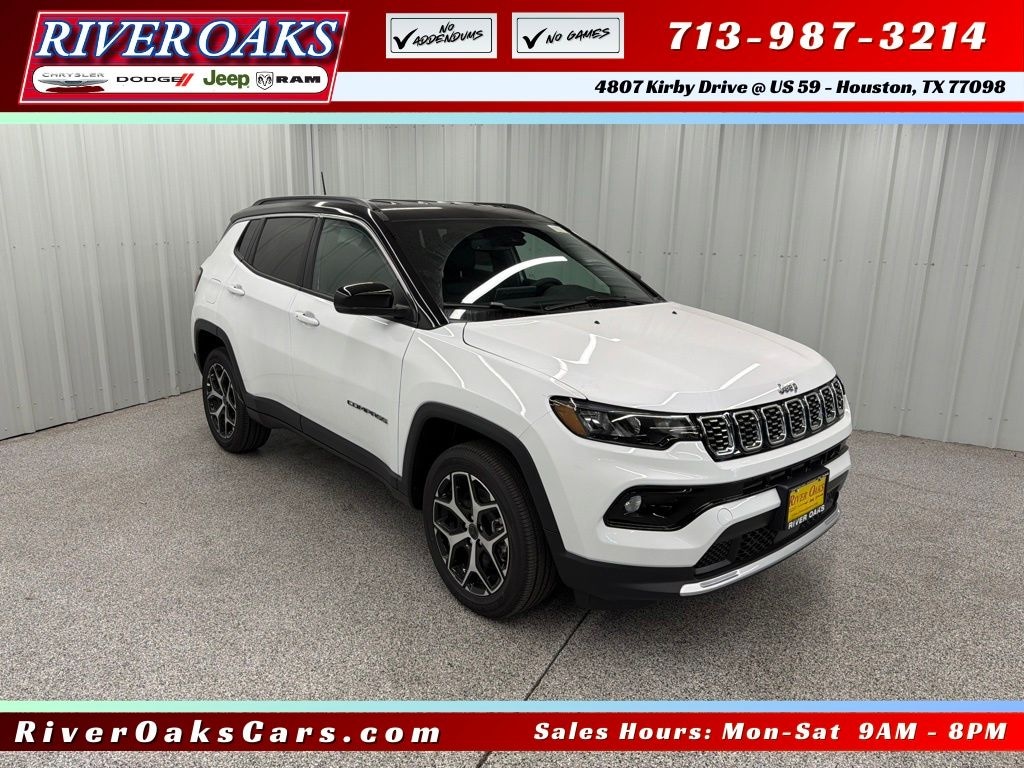 New 2026 Jeep Compass LIMITED 4X4 Sport Utility