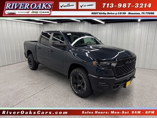 2026 Ram 1500 WARLOCK CREW CAB 4X4 5'7 BOX Pickup for Sale in Houston, TX at River Oaks Chrysler Jeep Dodge Ram