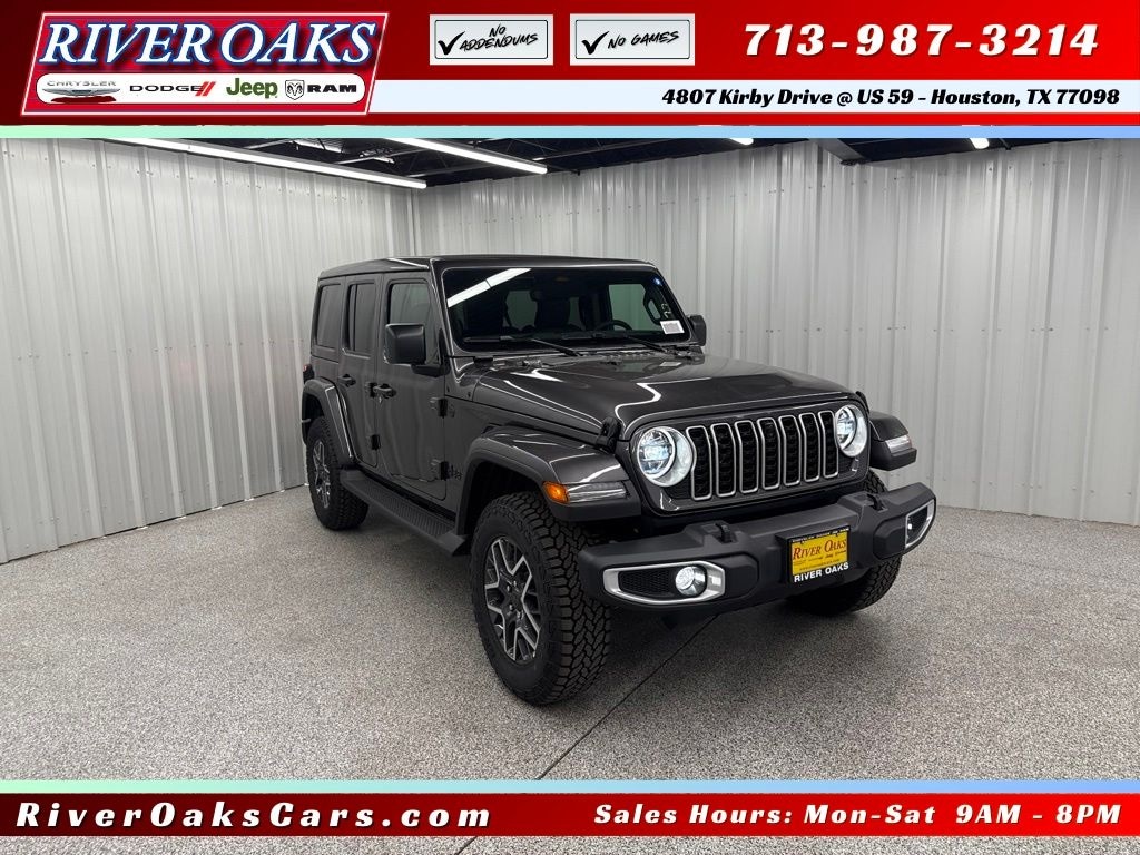 New 2026 Jeep Wrangler 4-DOOR SAHARA Sport Utility