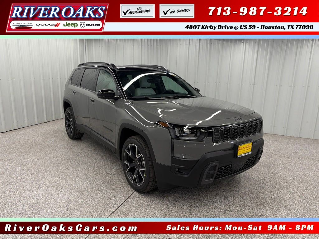 New 2026 Jeep Cherokee OVERLAND 4X4