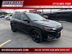 Used 2021 Jeep Cherokee Altitude SUV 1C4PJLLB0MD204256 for Sale in Houston, TX at River Oaks Chrysler Jeep Dodge Ram
