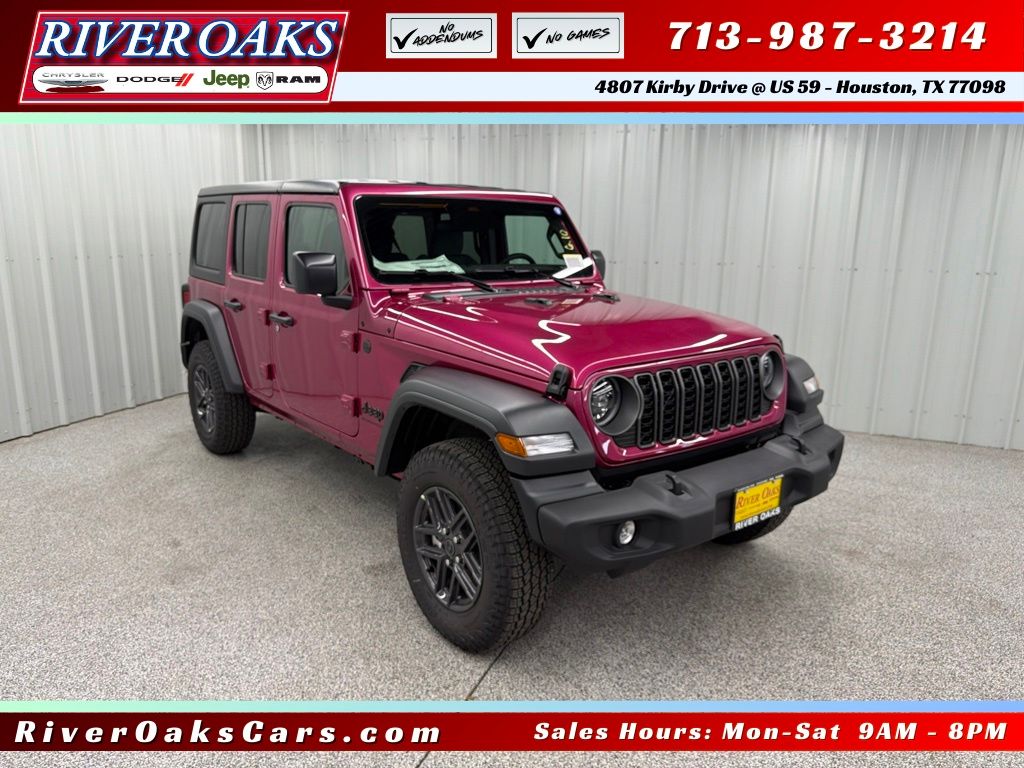 New 2026 Jeep Wrangler 4-DOOR SPORT S
