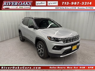 New 2026 Jeep Compass LIMITED 4X4 Sport Utility for Sale in Houston, TX at River Oaks Chrysler Jeep Dodge Ram