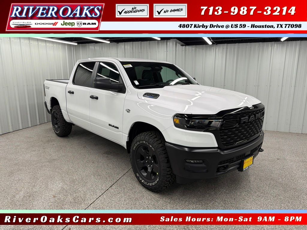 New 2026 Ram 1500 WARLOCK CREW CAB 4X4 5'7 BOX
