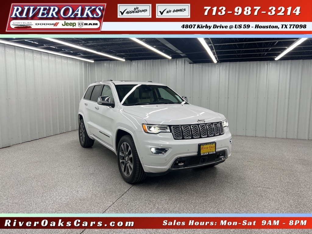 Used 2018 Jeep Grand Cherokee Overland SUV