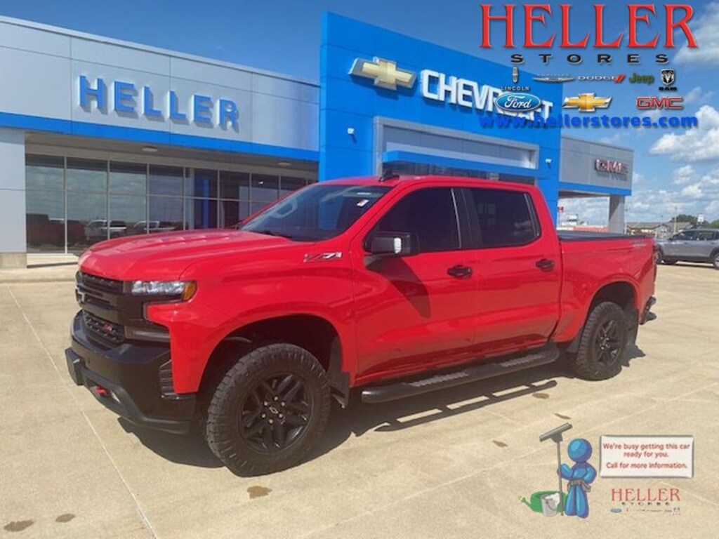 Used 2019 Chevrolet Silverado 1500 LT Trail Boss 4WD Crew Cab 147 LT Trail Boss
