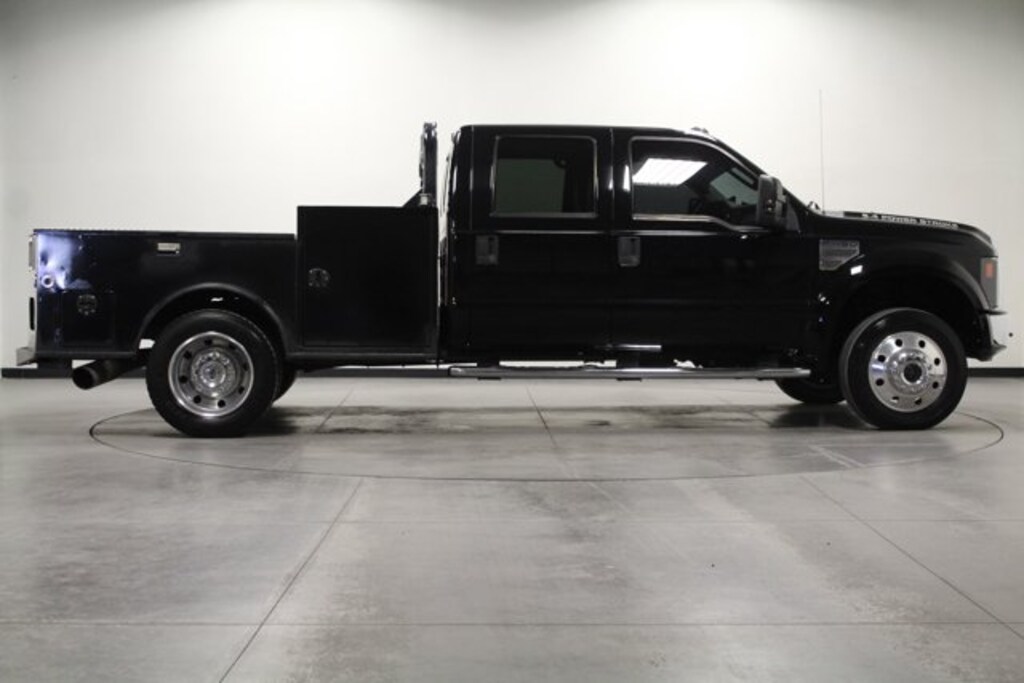 Used 2008 Ford F-450 Lariat Crew Cab Long Bed Truck