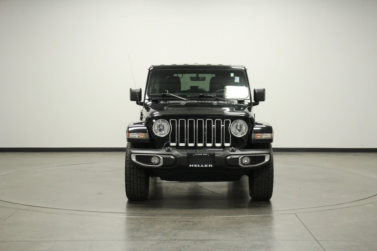 Used 2023 Jeep Wrangler 4-Door Sahara with VIN 1C4HJXEN5PW614580 for sale in Pontiac, IL