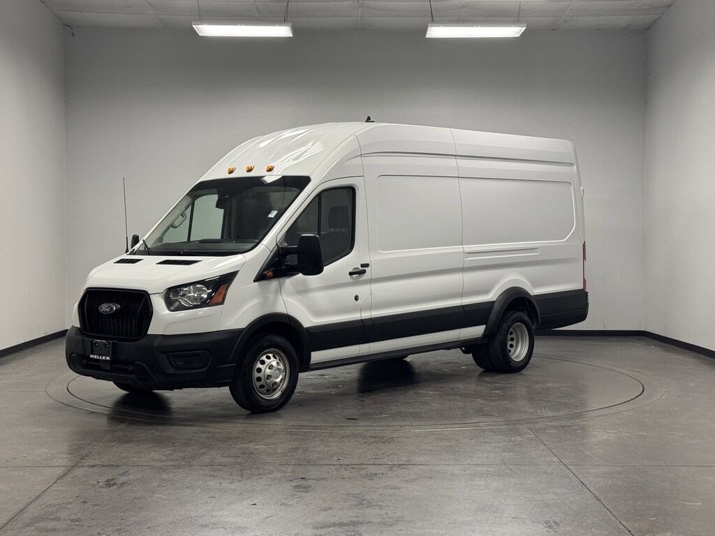 Used 2023 Ford Transit-350 148 WB High Roof Extended Cargo DRW Cargo Van